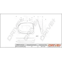 Dr!ve+ Luftfilter [Hersteller-Nr. DP1110.10.0256] für BMW