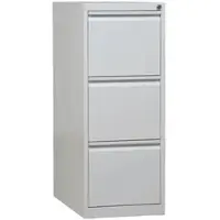 Gürkan Hängeregistraturschrank 3 Schübe 1-bahnig weiß, 40x101x62 cm