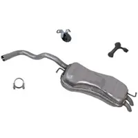 BESTPRICE Endschalldämpfer Set [Hersteller-Nr. 34006919] für Audi, VW, Seat