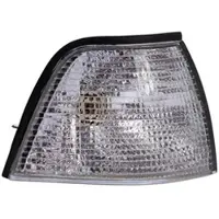 BESTPRICE Blinkleuchte vorne weiß, mit Lampenträger [Hersteller-Nr. 31468365] für BMW