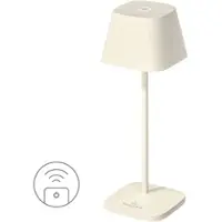Villeroy & Boch NEAPEL MICRO RC - Akku-Tischleuchte dimmbar elfenbeim ceramic