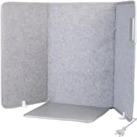 Sichler Haushaltsgeräte Faltbares 2in1-Infrarot-Heizpanel mit Fußmatte, 65 °C, 3 Heizstufen