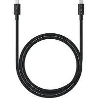 Satechi ST-YTB5100K, Männlich, Männlich, 1 m, 120 Gbit/s, Schwarz, Rund