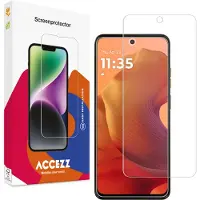 Accezz Screen Protector aus gehärtetem Glas für das Motorola Moto G57 Power