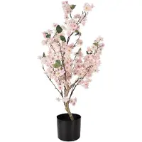 Clayre & Eef Dekobaum in Rosa/ Grün - (B)30 x (H)90 x (T)30 cm - onesize