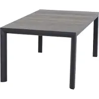 Siena Garden Gartentisch Silva, Tischplatte in Washed Grey, 182 x 100cm