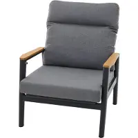 Siena Garden 2er Set Cortina Lounge Move Sessel grau