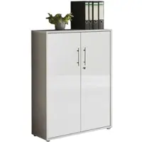 Mid.You Aktenschrank Office Edition Grau/Weiß