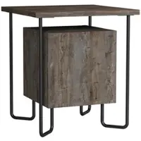 Decortie Nachttisch Acres ca. 40x45x40 cm Dunkelbraun