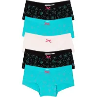 Bonprix Panty "Panty mit weicher Baumwolle (5er Pack)" Packung, 5 Stk. aus Baumwolle und Elasthan, bequeme Passform, pastellfarben