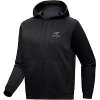 Arc'teryx Arcteryx Herren Emblem Fleece Hoodie Jacke (Größe XL, schwarz)