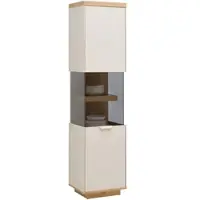 Momax Vitrine Jake Eiche Artisan/Kaschmir