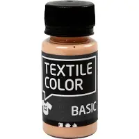 Creativ Company CC Creotime Textilfarbe Basic Lachsrosa 50ml