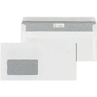 OKI Briefumschläge DIN lang mit Fenster weiss selbstklebend 1.000 St.