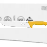 Mundial , Professionelles Küchenmesser, (5320-10), 25.4CM, Gerade und breite Klinge, Gelb, Edelstahl