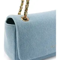 Seidenfelt Manufaktur Seidenfelt Huuvari - Umhängetasche 23 cm (denim in blue)