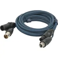 DAP FP-15 Hybrid Cable - powerCON TRUE1 & 3-pin XLR IP - DMX / Power 15 m
