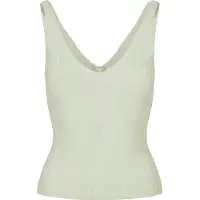 Urban Classics Muskelshirt "Damen Ladies Rib Knit Top" 1 Stk. tlg.