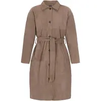 Dreimaster Women Coat in taupe | Gr.: S