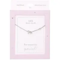 Depesche Halskette Sternzeichen Leo silberfarben Heart of Gold
