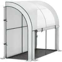 Outsunny GEWÄCHSHAUS, 200L x 80B x 157H cm