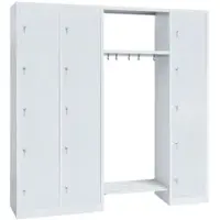MR-Shop MR-Garderobe XL, lichtgrau