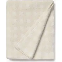 Lorena Canals Vichy Decke, Ivory