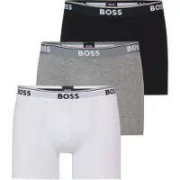 BOSS Dreierpack eng anliegende Boxershorts aus Stretch-Baumwolle Grösse XXL
