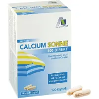 Avitale Calcium Sonne 500 Kapseln 120 St