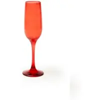 Excelsa Set Mit 6 flöten Burano Glas 25 cl Rot