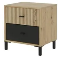 Möbel Kraft Nachtkommode ¦ holzfarben ¦ Maße (cm): B: 48,2 H: 52 T: 40.0