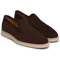 Magnanni Mo­kas­sins Lourenco Herren Mid Brown-Schuhgröße 42,5