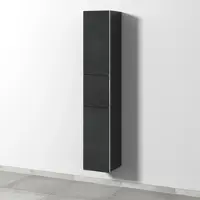 Sanipa Hochschrank „3way“ 300 × 1700 × 345 mm Anschlag links, in Black Oak, Anschlag links