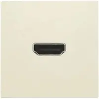 Züblin 100-69416 Abdeckung mit HDMI zu Schrauben Verbindung cream 10069416