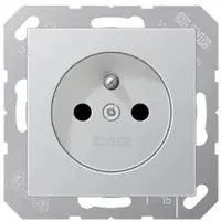 JUNG Steckdose 1f alu A UP m.BS IP20 ZP A1520FKIAL