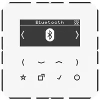 JUNG Smart Radio DABCDBTWW DAB+ m. Bluetooth