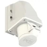 Pce 183-12v CEE-Wandsteckdose 16A 3p 42VAC 50/60Hz IP44 TWIST 18312v