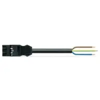 Wago 771-9993/207-401 konfektionierte Anschlussleitung,Eca,Stecker/offenes Ende,schwarz 7719993207401