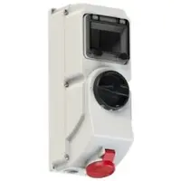 Pce 7613-9 CEE-Steckdose abschaltbar DIN 16A 3p 9h IP44/IP54 76139