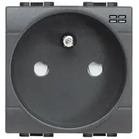 Legrand L4144 Steckdose FranzösischStandard 2P+E Ktrl. Anthrazit