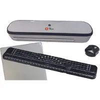 Twen Laminiergerät-Set »4 in 1« bis DIN A4 weiß, 34.5x6.5x9 cm