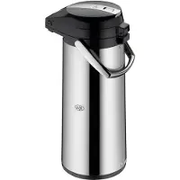 Alfi Pump-Isolierkanne, 3,0 l, Edelstahl, mit Glaseinsatz