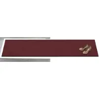 Hamat Fußmatte »Mars« 120x300 cm rot, 120 cm
