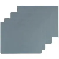 Lind DNA Tischset Square L Nupo Light Blue (4er Set)-35 x 45 cm