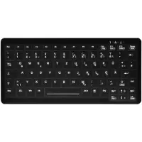 Contour Design Design Active Key AK-C4110, Kabelgebunden, USB, Membran Key Switch, Schwarz