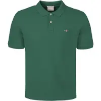 Gant Poloshirt Reg Shield SS Pique Polo Herren Botanical Hue-L