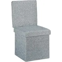 Relaxdays Faltbarer Sitzhocker