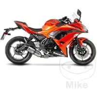 Leovince LV One Evo Auspuffsystem mit EG-BE K/A 4-1 VA - NINJA/Z 650 17-20