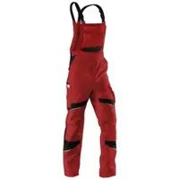 Kübler Activiq Latzhose 3250 mittelrot/schwarz 30