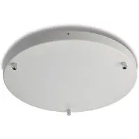 Bonetti Illumina Rosette - Rosette mit mehreren Kabeln aus weißem Eisen, Durchmesser 40, mit 3 Löchern H.3 - Ø40 - BL290-PL3-DM40-BCO